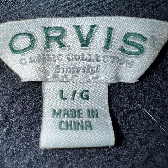 Orvis V-Neck Dropped Shoulders Sweatshirt - Picture 6 of 10